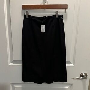 White House Black Market Classic Black Pencil Skirt